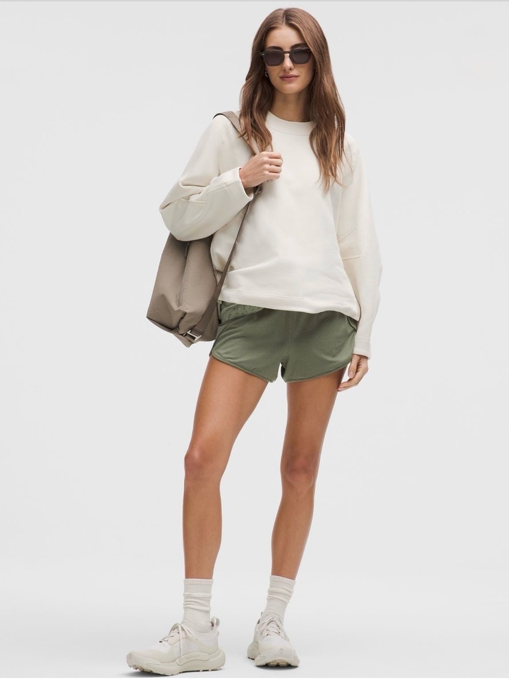 Lululemon Swiftly Mid-Rise Short 3" Bay Leaf Green LW7DK4S Size 12 NWT